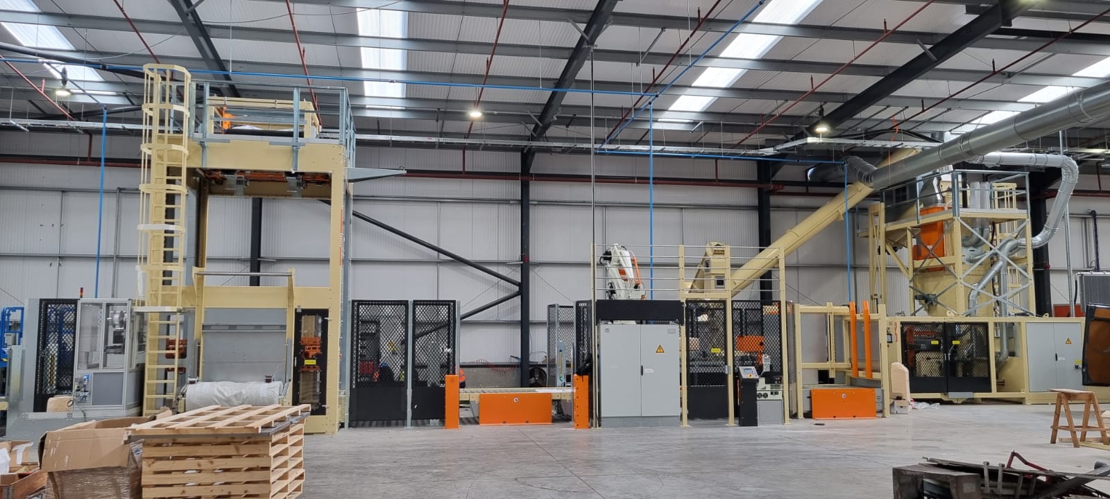 Betrouwbaar houtkrullen verpakken